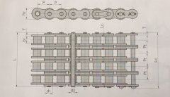 50-8_10A-8_<font color='red'><font color='red'>多排</font><font color='red'>鏈條</font></font>10A-8規格